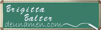 Brigitta Balter Visitenkarte